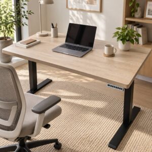Стіл з масиву дуба iDesk Elite Wood 120×60 40 mm.